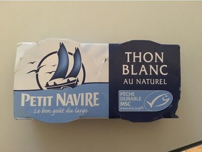 Le Thon blanc au naturel  Petit Navire
