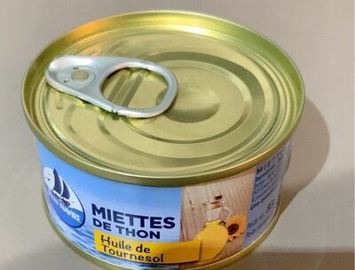 Miettes de thon (huile de tournesol)