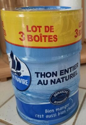 Thon entier au naturel