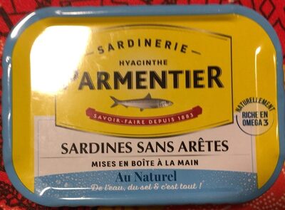 Sardines sans arêtes au naturel