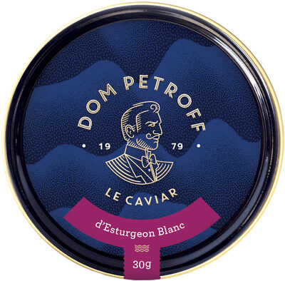 Caviar d'Esturgeon Blanc transmontanus