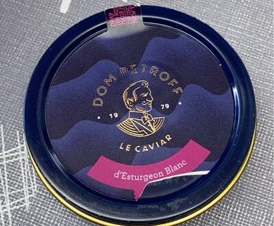 Le Caviar d'esturgeon blanc