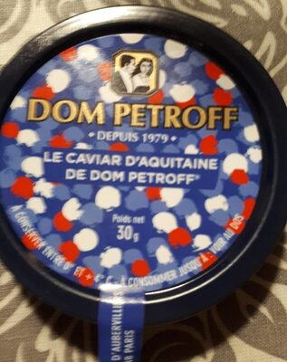 Caviar d Aquitaine Dom Petroff