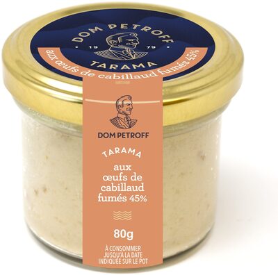 Tarama 45% oeufs de cabillauds