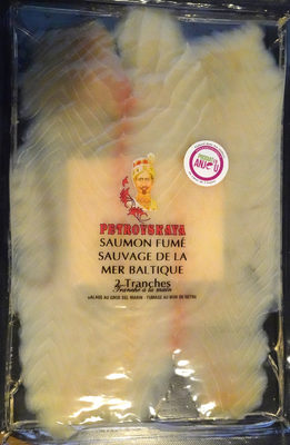 Saumon fumé sauvage de la mer baltique