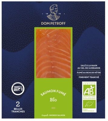 Saumon fumé BIO 2 tranches