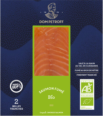 Saumon fumé BIO 2 tranches