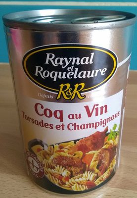 Coq Au Vin, Pâtes Et Champignons Raynal Et Roquelaure