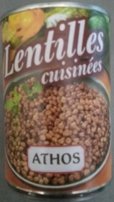 Lentilles cuisinées
