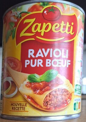 Ravioli pur boeuf français