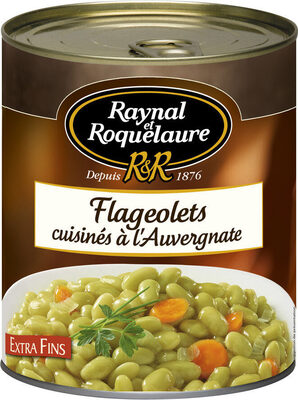 Flageolets cuisinées à l'Auvergnate