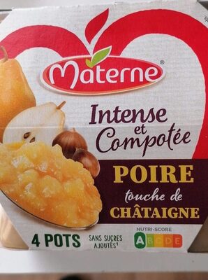 Poire touche de châtaigne