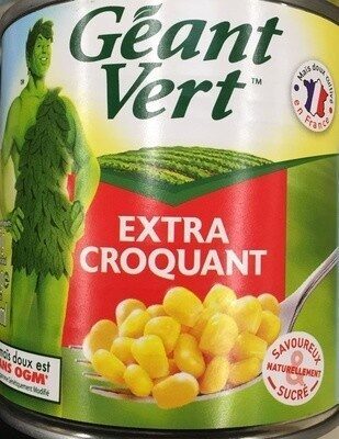 Maïs doux en grains extra croquants