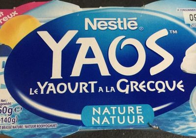 Yaos - Yaourt à la Grecque Nature au Lait Entier