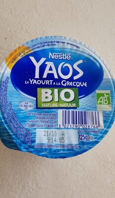 Yaos yaourt a la grecque bio