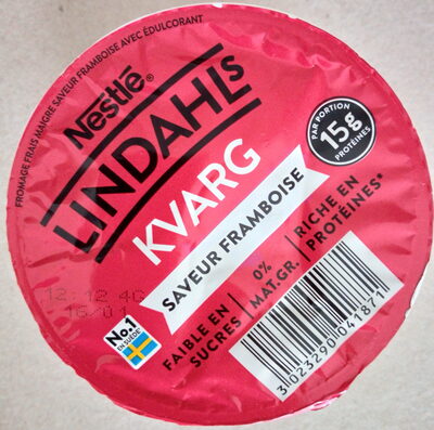Lindahl's Kvarg - saveur framboise