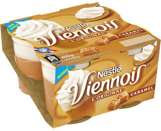 Viennois caramel 4 x 100 g Offre Éco