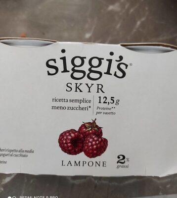 Skyr lampone