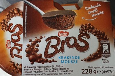 Krakende mousse