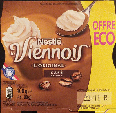 Le Viennois Café 4 x 100 g