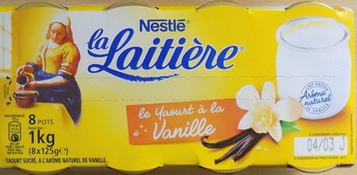 La Laitière - Le yaourt à la vanille