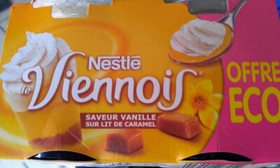 Nestlé Viennois Vanille Caramel 4x100g Prix Choc