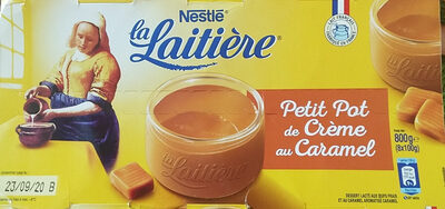 Petit pot de crème au caramel
