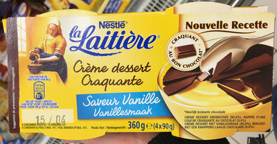 Crème dessert Craquante Saveur Vanille