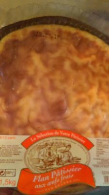 Flan pâtissier aux oeufs frais