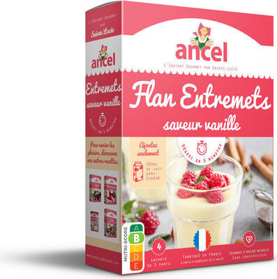 Mon flan Entremets Parfum Vanille