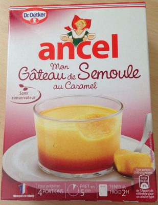 Mon Gâteau de Semoule au Caramel