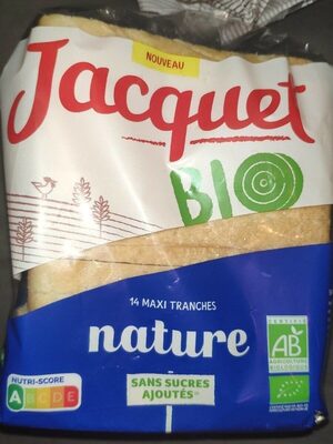 Pain de mie nature bio sans sucre ajoutés