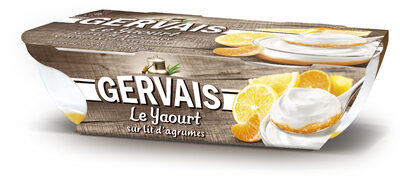 Gervais bicouche agrumes 115 g x 2