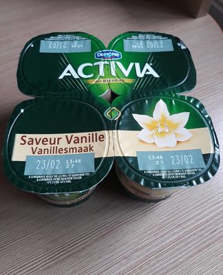 Activia saveur vanille