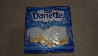 Danette Le Liégeois Saveur vanille