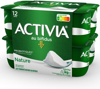 Activia bifidus nature 125 g x 12
