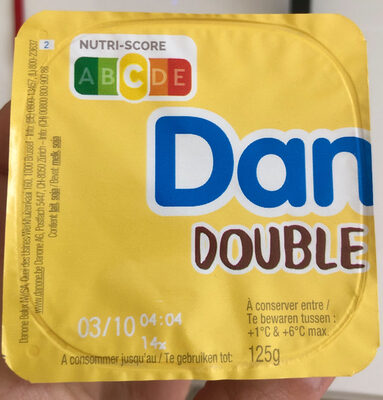 Danette saveur vanille & chocolat