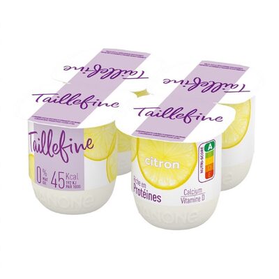 Taillefine fruits 125 g x 4 citron