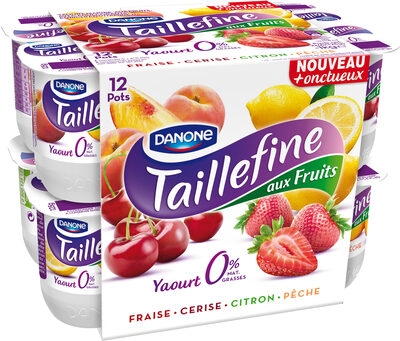 Taillefine fruits 125 g x 12 panache