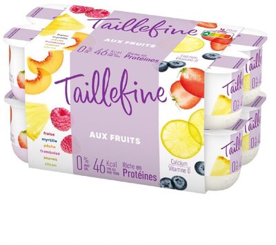 Taillefine fruits 125 g x 16 panache
