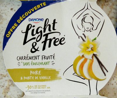 Light & Free - Poire & Pointe de Vanille