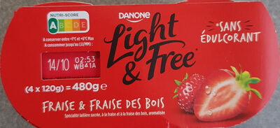 Light & Free Fraise et fraise des bois
