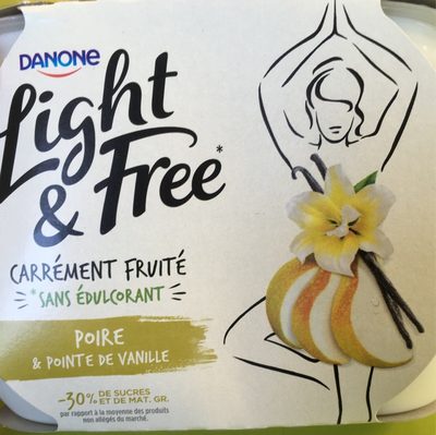 Light & Free Poire & Pointe de Vanille