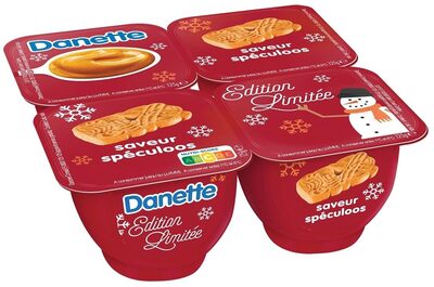 Danette creme dessert saveur speculoos 125 g x 4