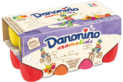 Danonino aromatise aux fruits panache 50 g x 16