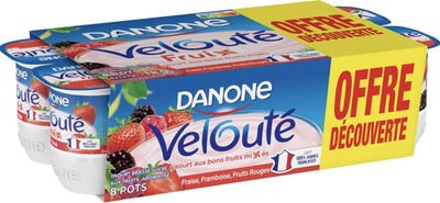 Velouté Fraise, Framboise, Fruits Rouges