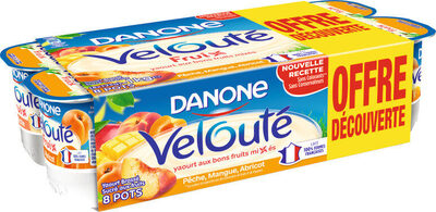 Velouté fruix Pêche, Mangue, Abricot