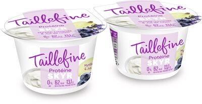 Taillefine skyr myrtille raisin lavande 145 g x 2