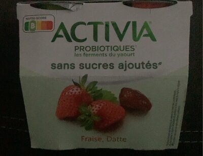 Activia probiotiques sans sucres ajoutés