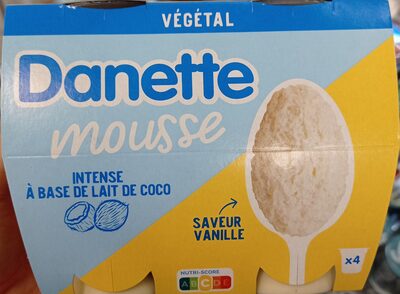 Danette mousse végétale